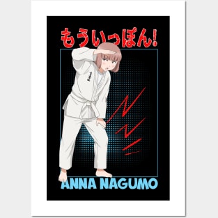 Ippon Again! judoka Anime ANNA NAGUMO Posters and Art